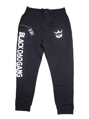 Black Dad Gang Joggers