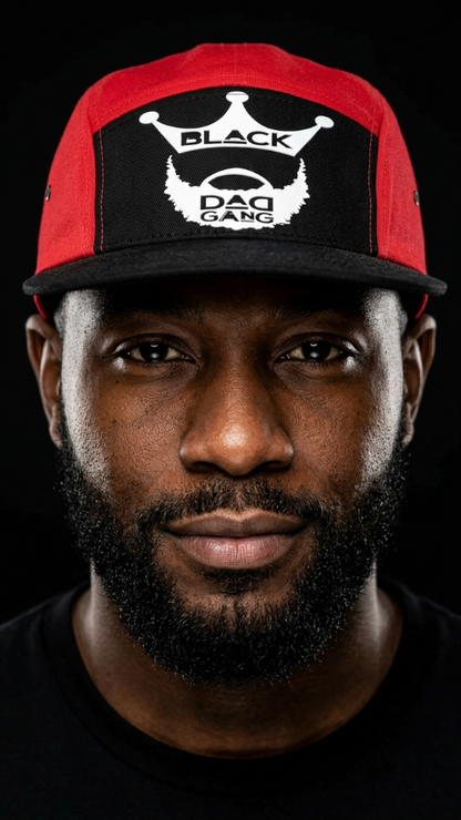 Red and Black military style BDG STRAP back