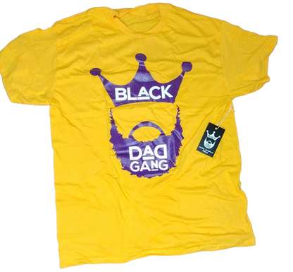 Gold and Purple BDG TEE Shirt